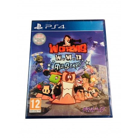 Worms W.M.D AllStars PS4 używana PL