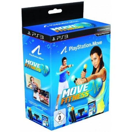 Zestaw Move FItness + 2X Move + Kamera PS3 używana PL