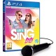 Let's Sing 2021 + Mikrofon PS4 używana ENG