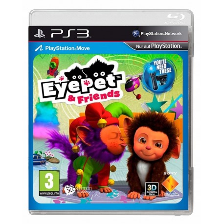 EyePet & Friends PS3 używana ENG