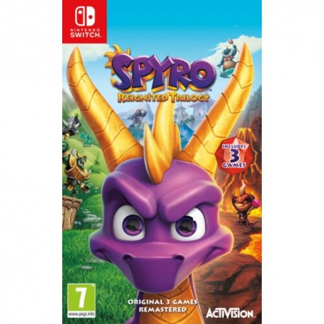 Spyro Reignited Trilogy SWITCH nowa PL