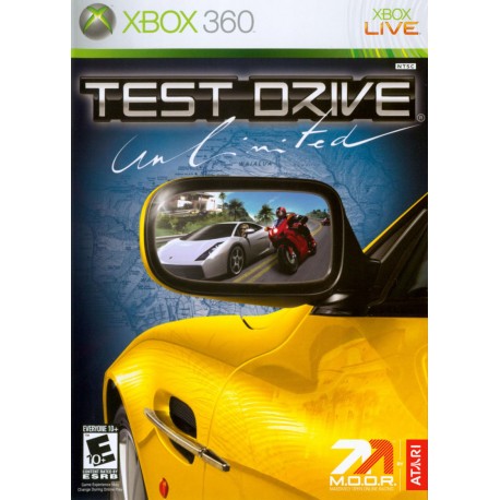 Test Drive Unlimited X360 używana ENG