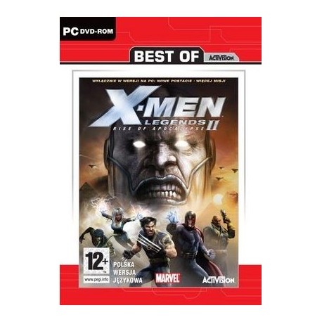X-Men Legends II Rise of Apocalypse PC używana PL