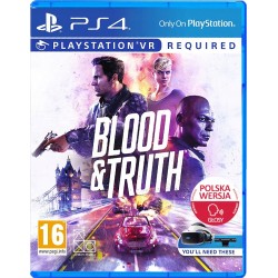 Blood & Truth PS4 używana PL