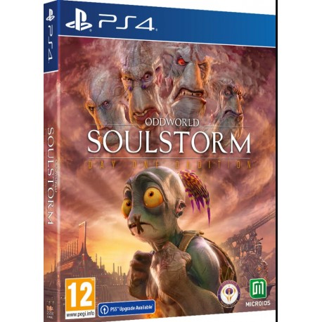 Oddworld Soulstorm Steelbook PS4 używana ENG