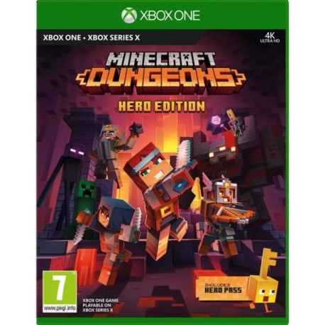 Minecraft Dungeons Hero Edition XONE/XSX używana PL