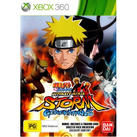 Naruto Shippuden Ultimate Ninja Storm Generations X360 używana ENG