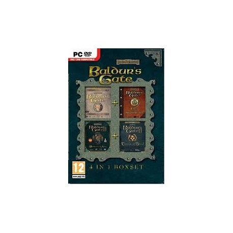Baldur's Gate 4 in 1 Box Set PC nowa ENG