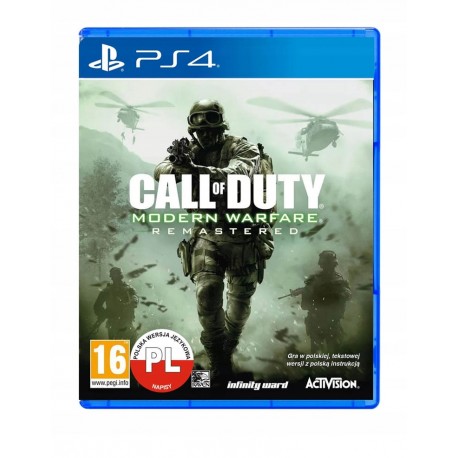 Call of Duty Modern Warfare Remastered PS4 używana PL