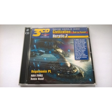 Civilization: Call To Power i Heretic 2 PC używana ENG