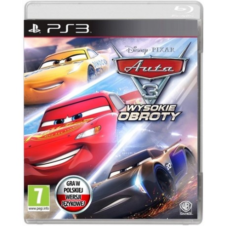 Disney Pixar Auta 3 Wysokie Obroty PS3 używana PL