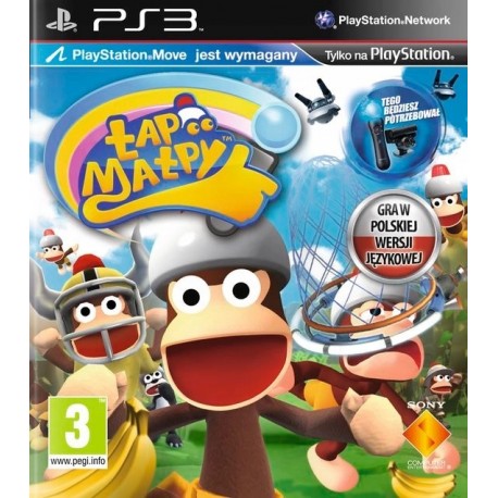 Łap Małpy PS3 używana PL