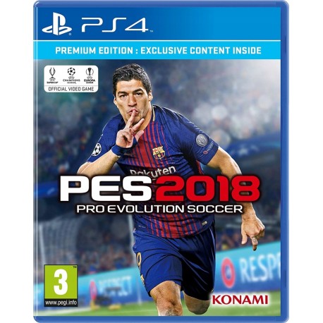 Pro Evolution Soccer 2018 PS4 używana ENG