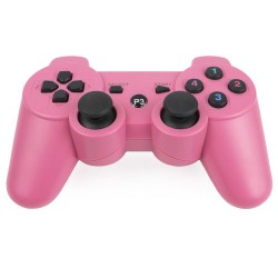 Pad bezprzewodowy do PS3 zamiennik różowy używana