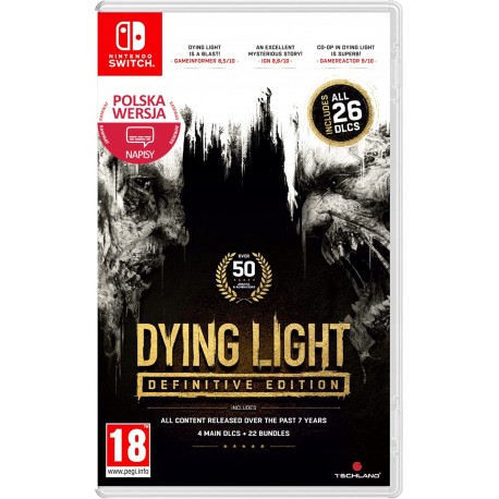 Dying Light Definitive Edition SWITCH używana PL