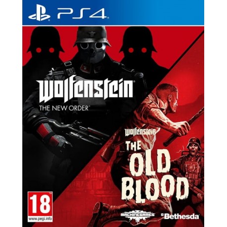Wolfenstein The New Order + The Old Blood PS4 używana PL