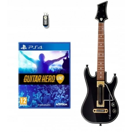 Guitar Hero Live + Gitara PS4 używana