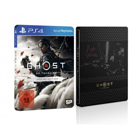 Ghost of Tsushima Edycja Specjalna + Steelbook PS4 używana PL