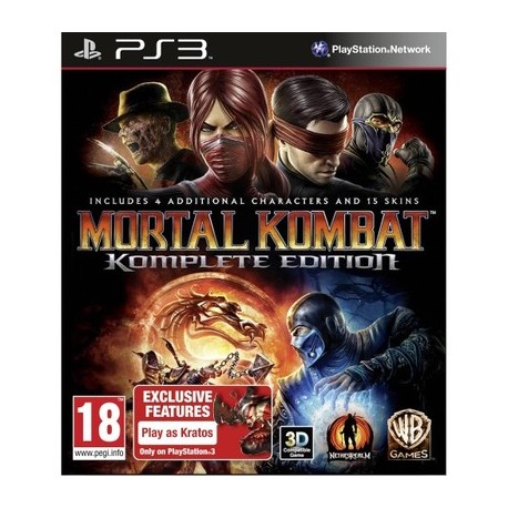 Mortal Kombat Komplete Edition PS3 używana ENG