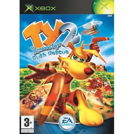 TY the Tasmanian Tiger Bush Rescue XBOX używana ENG