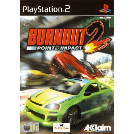 Burnout 2 Point of Impact PS2 używana ENG