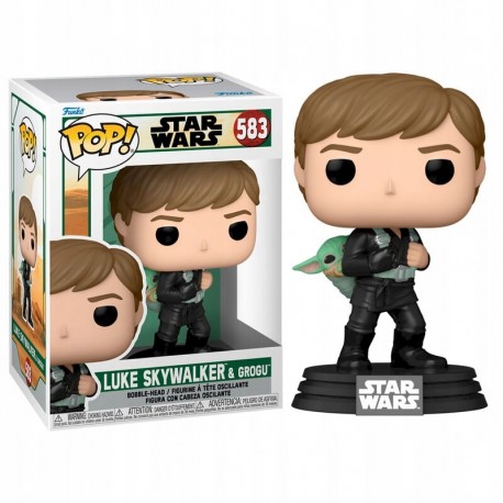 Figurka Funko POP! Star Wars Luke Skywalker & Grogu 583 nowa