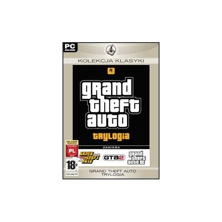 Grand Theft Auto Trylogia PC używana PL