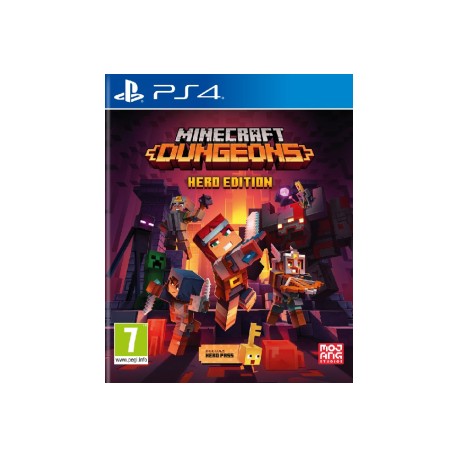 Minecraft Dungeons Hero Edition PS4 używana PL