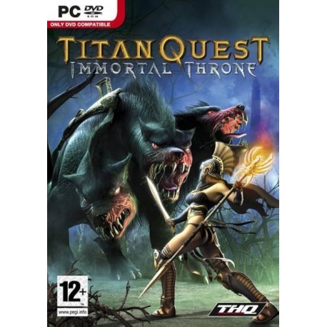 Titan Quest Immortal Throne PC używana PL