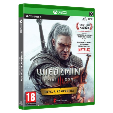 Wiedźmin 3 Dziki Gon Edycja Kompletna XSX używana PL