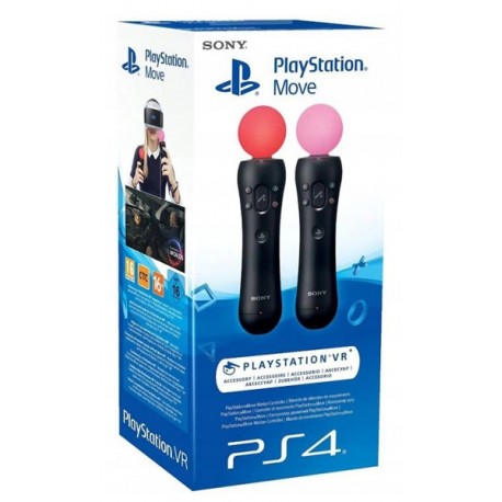 2 kontrolery ruchu Move Twin Pack PS4 używana