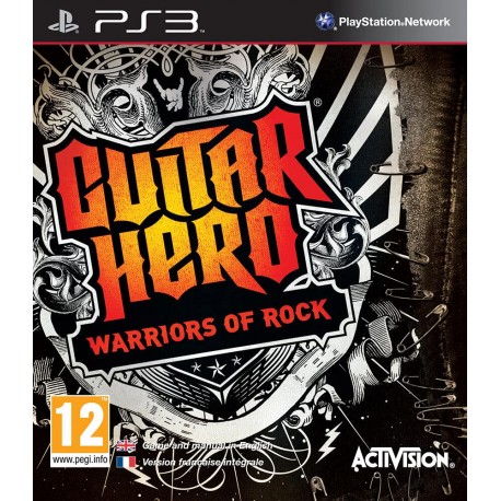 Guitar Hero Warriors of Rock PS3 używana ENG