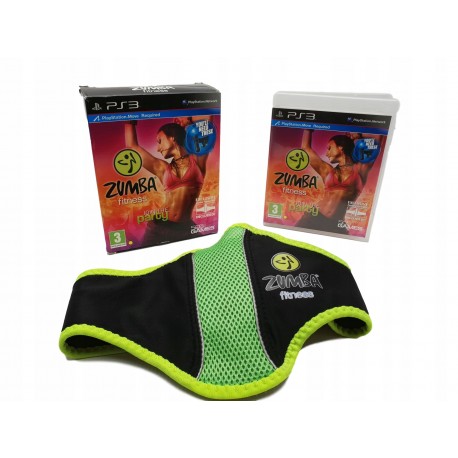 Zumba Fitness + Pas PS3 używana ENG