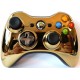 Pad Xbox 360 Limitowany Chrome Gold używana