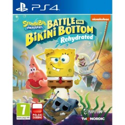 SpongeBob SquarePants Battle for Bikini Bottom Rehydrated PS4 nowa PL