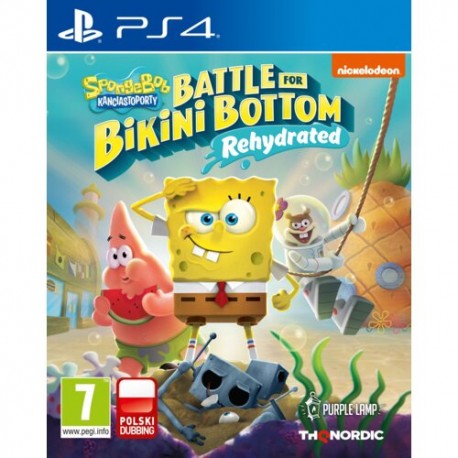 SpongeBob SquarePants Battle for Bikini Bottom Rehydrated PS4 nowa PL