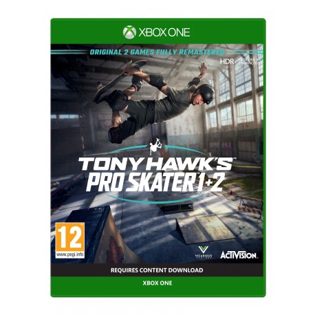 Tony Hawk's Pro Skater 1+2 XONE nowa ENG