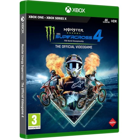 Monster Energy Supercross 4 XONE nowa ENG