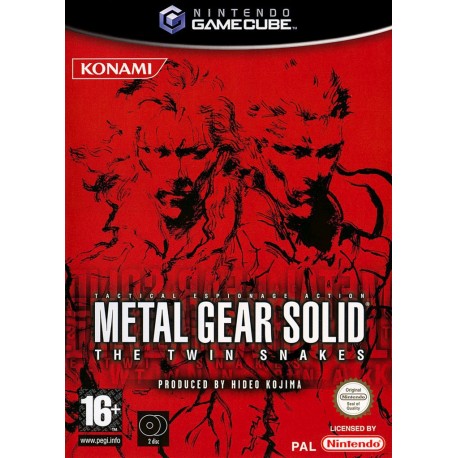 Metal Gear Solid The Twin Snakes GameCube używana ENG