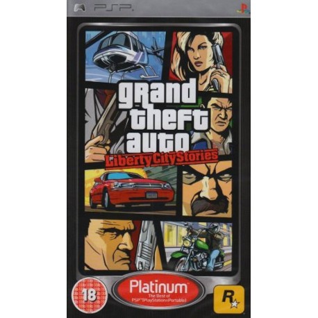 Grand Theft Auto Liberty City Stories PSP używana ENG