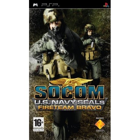 Socom US Navy Seals Fireteam Bravo PSP używana ENG