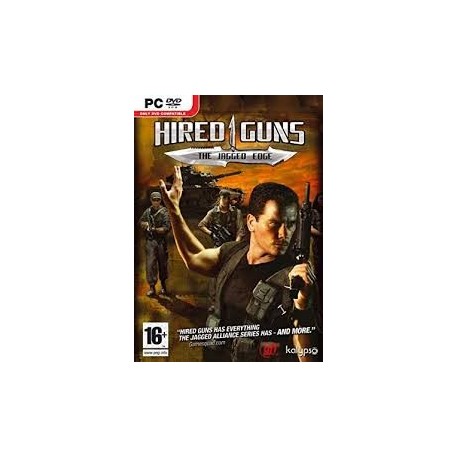 Hired Guns The Jagged Edge PC używana ENG