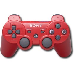 Pad PS3 Sony DualShock 3 czerwony używana