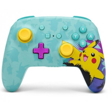 Kontroler POWERA Enhanced Wireless Controller Pikachu Paint Nintendo Switch używany