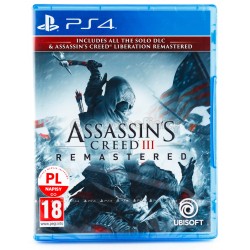 Assassin's Creed III Remastered PS4 nowa PL
