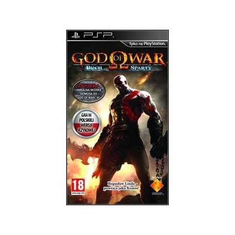 God of War Duch Sparty PSP używana PL