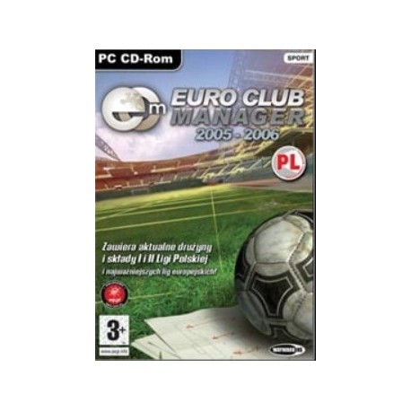 Euro club manager 2006 PC używana PL