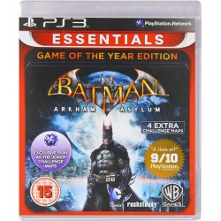 Batman Arkham Asylum Game of the Year Edition PS3 używana ENG