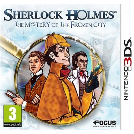 Sherlock Holmes and the Mystery of the Frozen City 3DS używana ENG