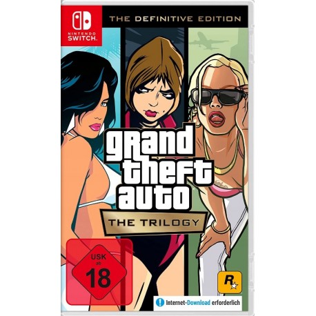 Grand Theft Auto The Trilogy The Definitive Edition SWITCH używana PL